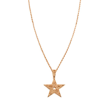 Diamond Star in 10k Gold .4 Ctw